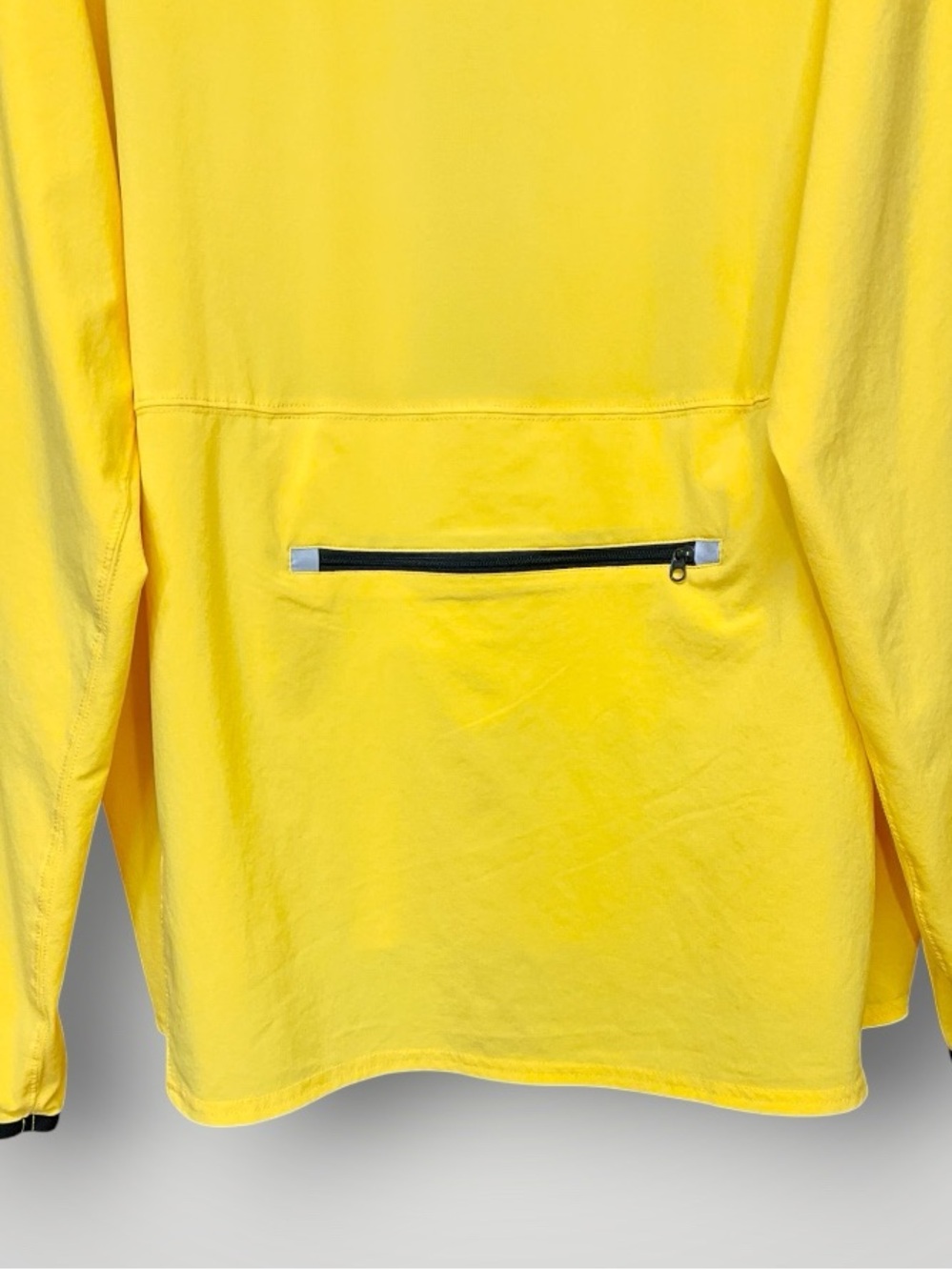 Vtg Nike Dri-Fit Men’s XXL 1/2 Zip Pullover Shirt Rear Pocket Yellow - Picture 4 of 6